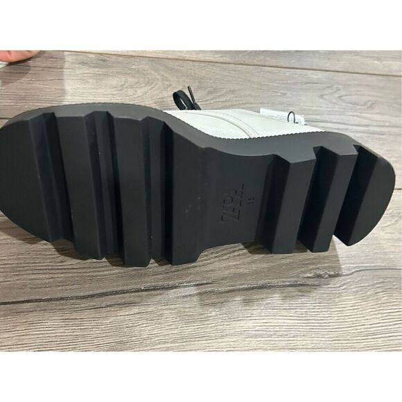 New ZARA shoes white sz 6 - Picture 4 of 5